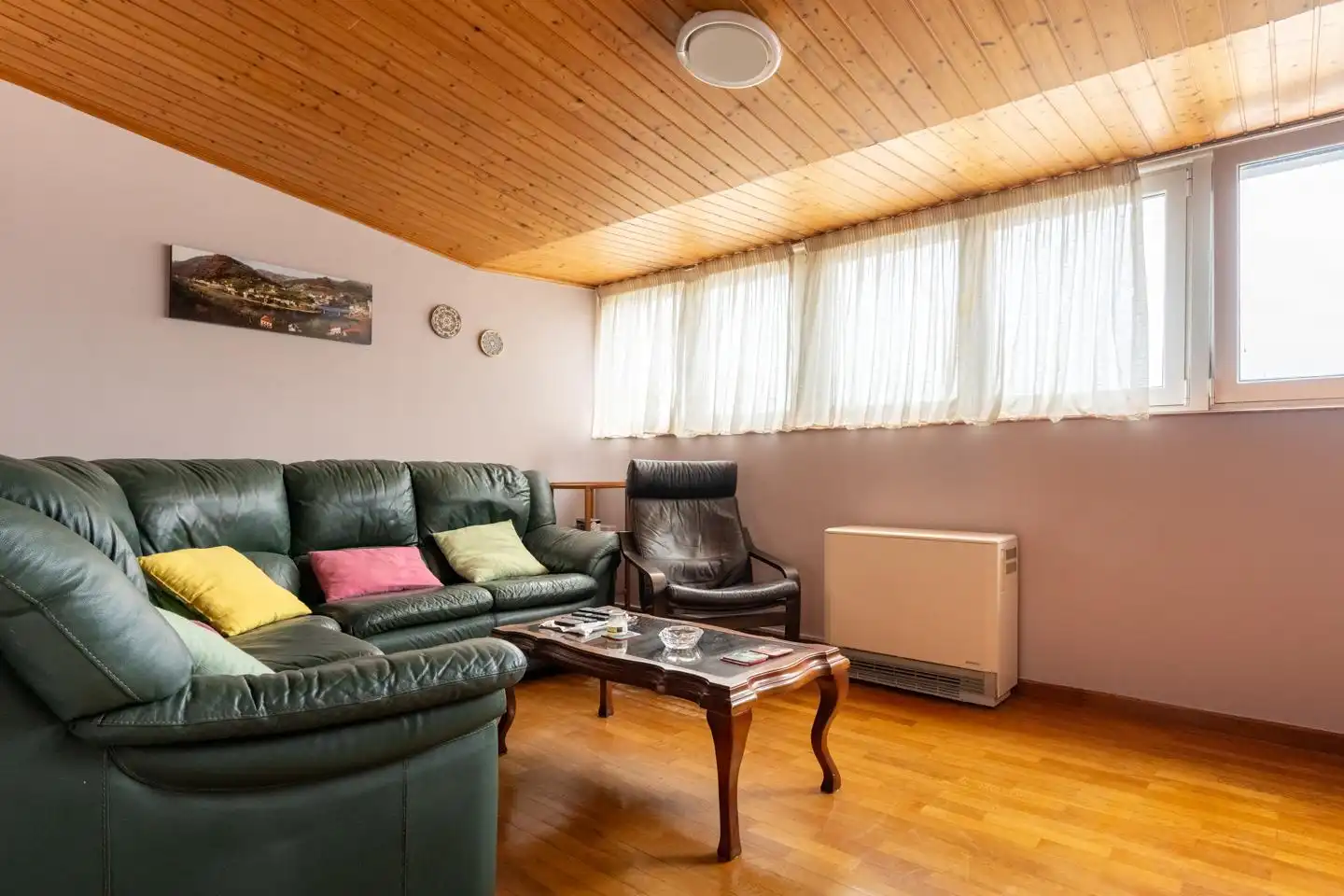 Sala de estar de Piso en venta en A Coruña Capital  con Calefacción