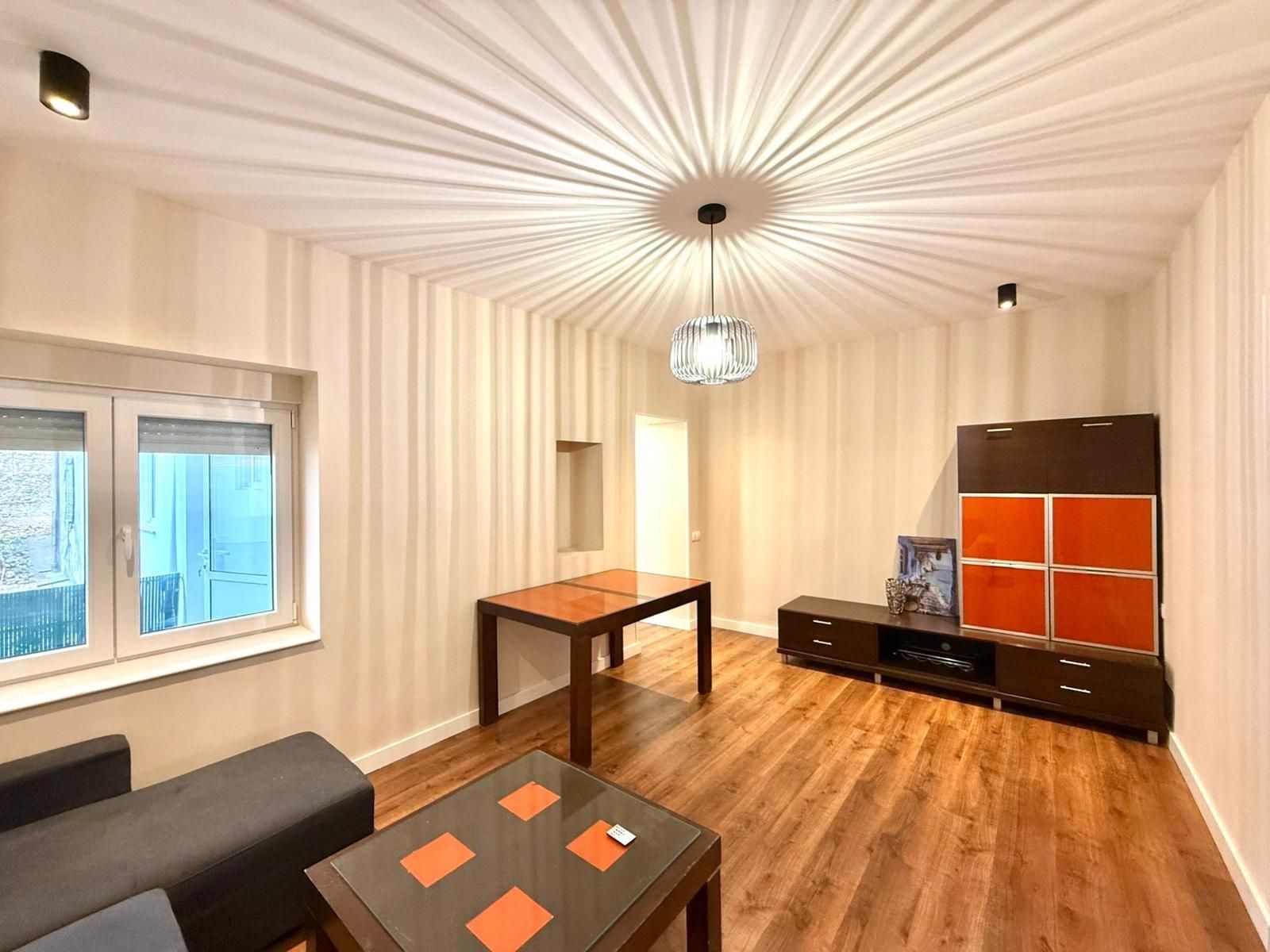 Living room of Flat for sale in Carcaixent  with Private garden, Parquet flooring and Terrace