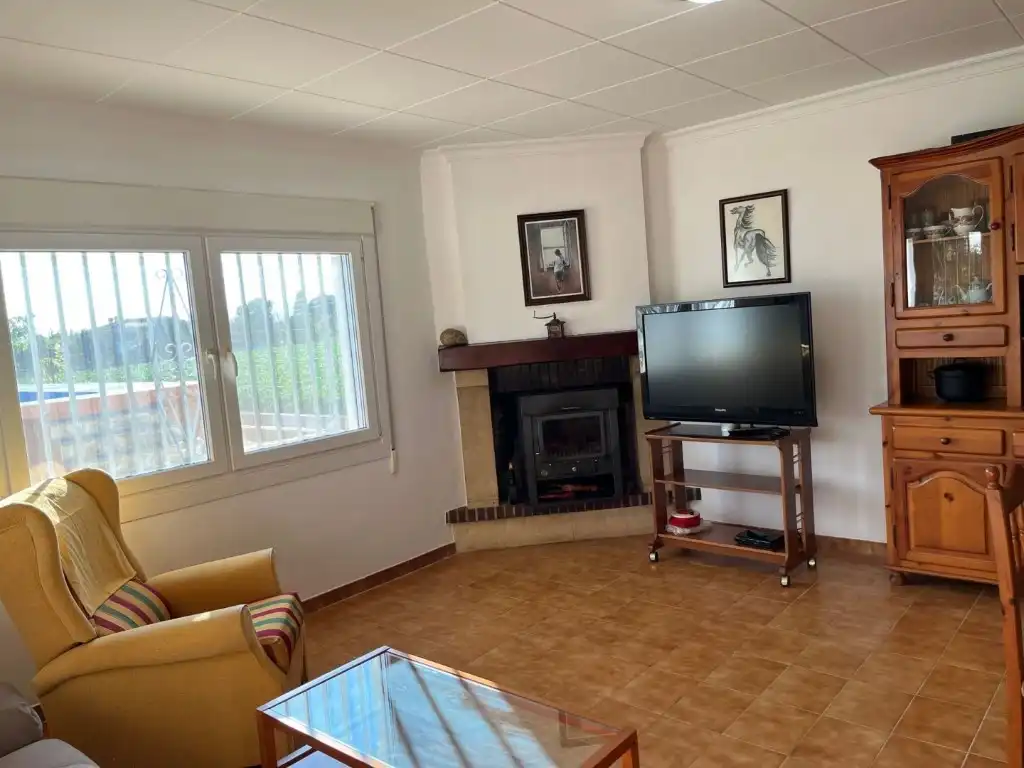 Wohnzimmer von Wohnung zum Verkauf in Benicarló mit Privatgarten, Terrasse und Schwimmbad