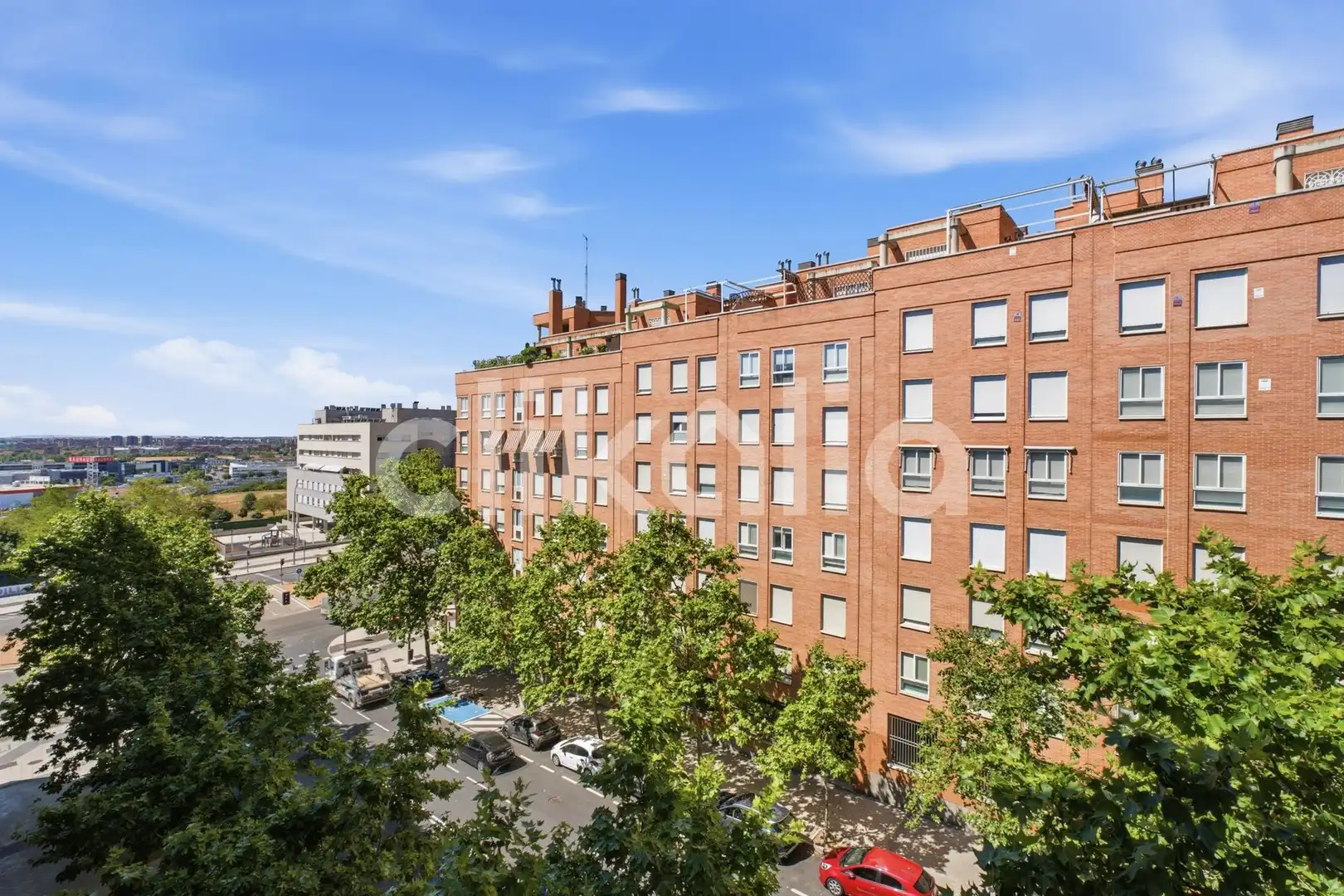 Vista exterior de Pis de lloguer en Madrid amb Calefacció, Terrassa i Traster
