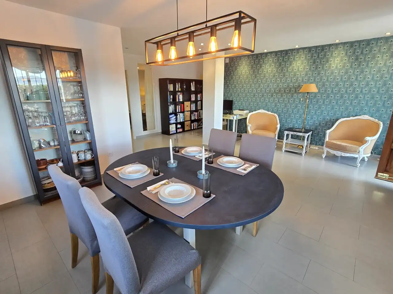 Comedor de Casa o chalet en venta en Alcaucín con Aire acondicionado y Piscina