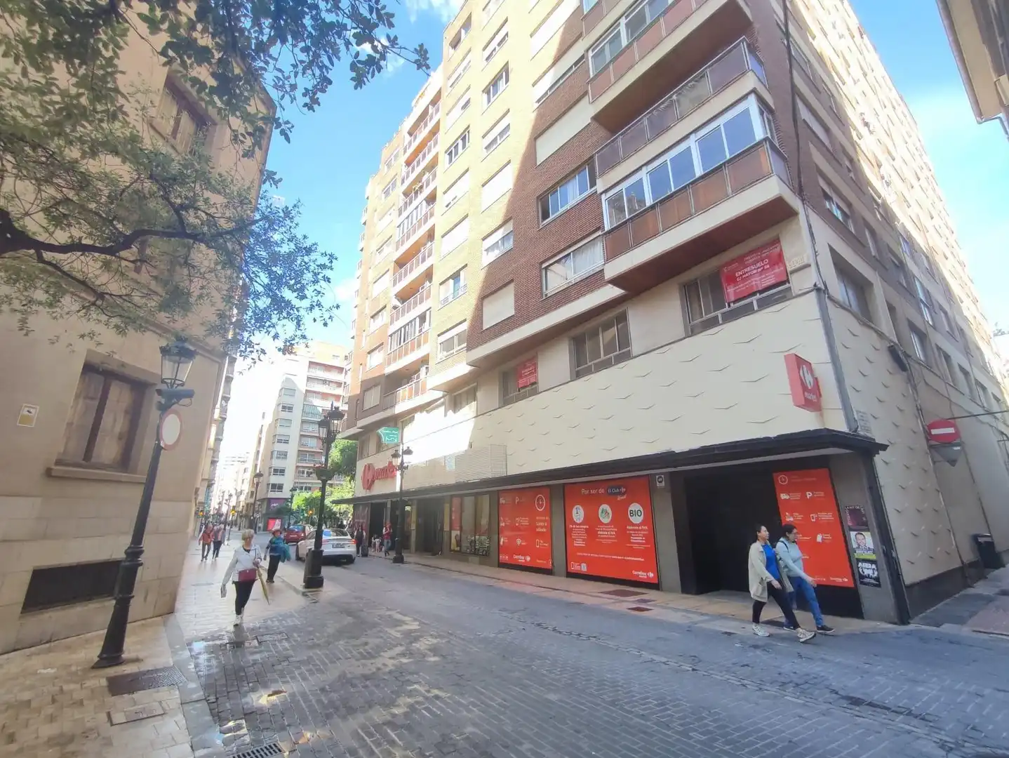Außenansicht von Wohnung zum Verkauf in Castellón de la Plana / Castelló de la Plana mit Heizung, Möbliert und Balkon