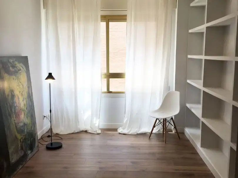 Schlafzimmer von Wohnung zum Verkauf in  Madrid Capital mit Klimaanlage und Terrasse