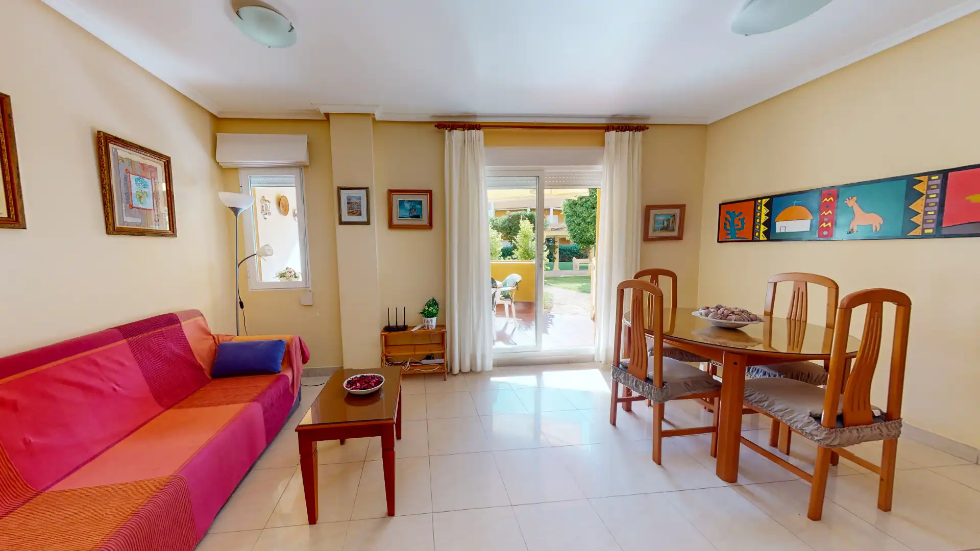 Garden of Apartments for rent in Dénia  with Air Conditioner, Heating and Terrace