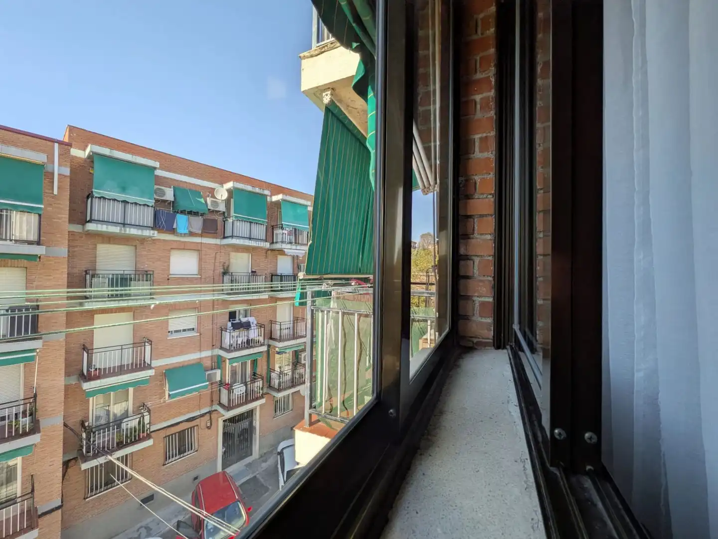 Balcony of Flat for sale in Centro