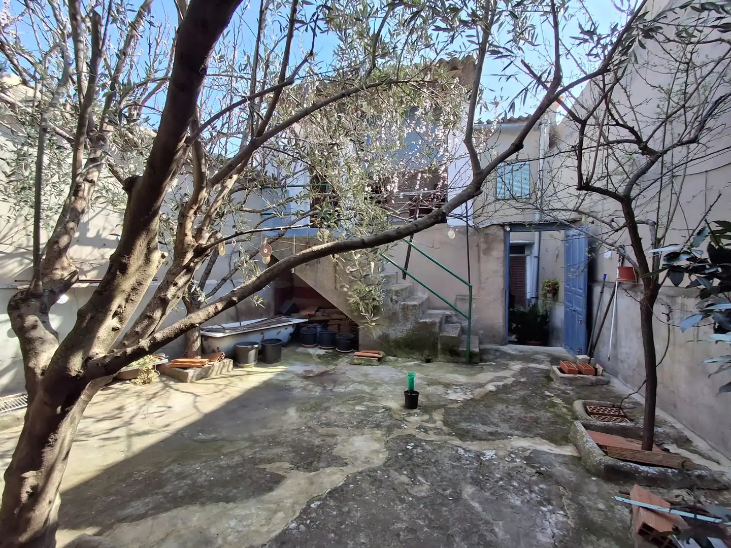 Vista exterior de Casa o chalet en venta en Campo de Criptana con Calefacción, Jardín privado y Terraza