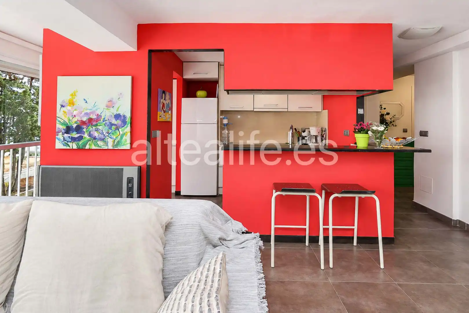 Cocina de Apartamento en venta en L'Olla