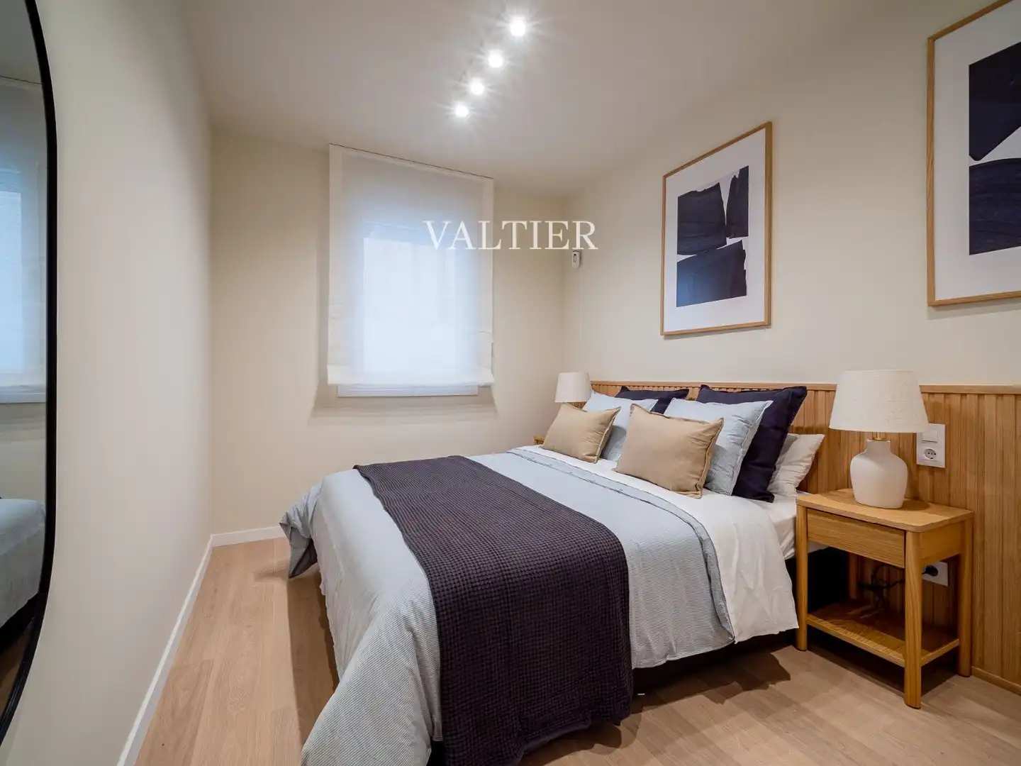 Schlafzimmer von Wohnung zur Miete in Madrid mit Möbliert