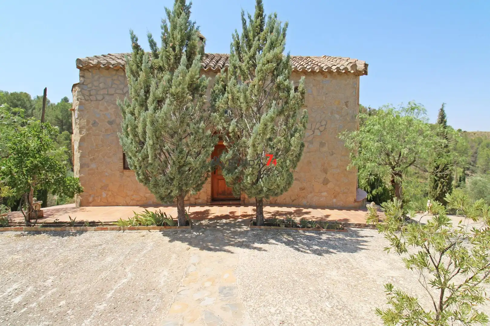 Exterior view of Country homes for sale in Lorca  with Private garden, Parquet flooring and Terrace