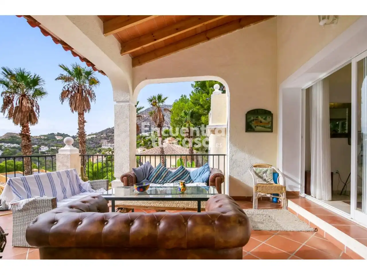 Terraza de Casa o chalet en venta en Altea con Aire acondicionado, Calefacción y Jardín privado