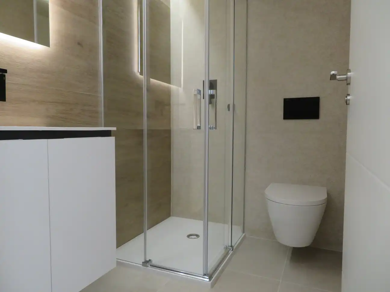 Badezimmer von Maisonette zum Verkauf in Dénia mit Klimaanlage, Terrasse und Abstellraum