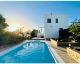 Exterior view of House or chalet for sale in Tías  with Terrace and Swimming Pool