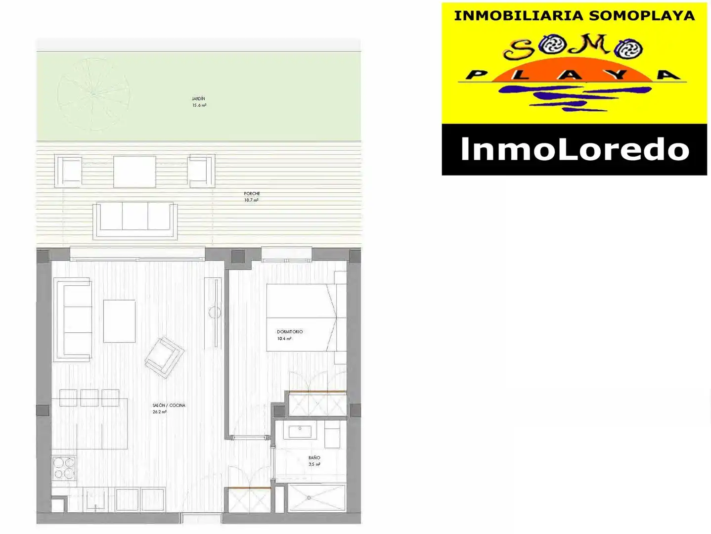 Wohnung zum Verkauf in Ribamontán al Mar mit Heizung, Privatgarten und Terrasse