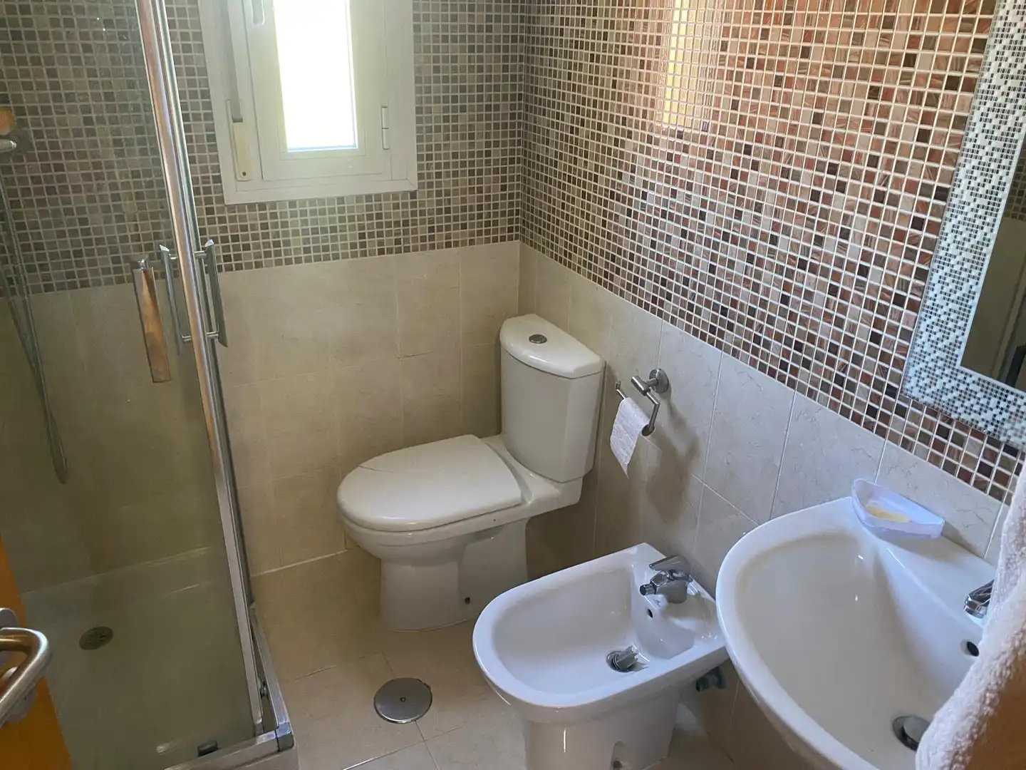 Bany de Casa o xalet en venda en Poblete amb Aire condicionat, Calefacció i Terrassa