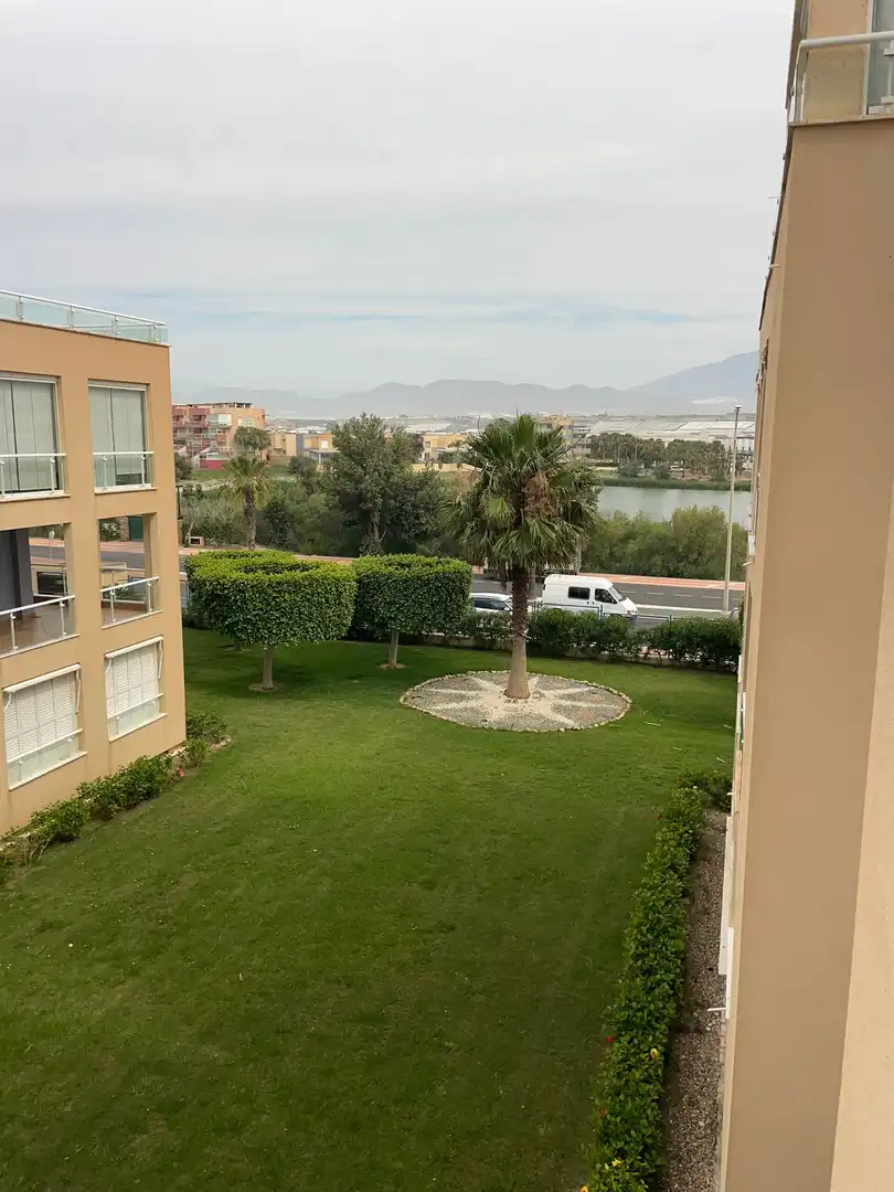 Garden of Flat for sale in El Ejido  with Air Conditioner, Terrace and Furnished
