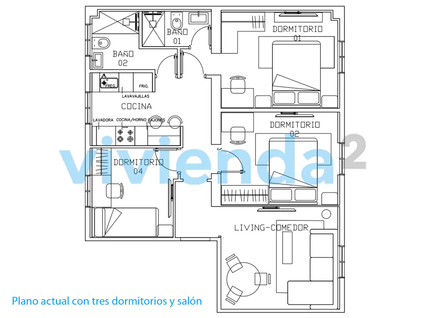 Piso en venta en Madrid con Aire acondicionado y Calefacción
