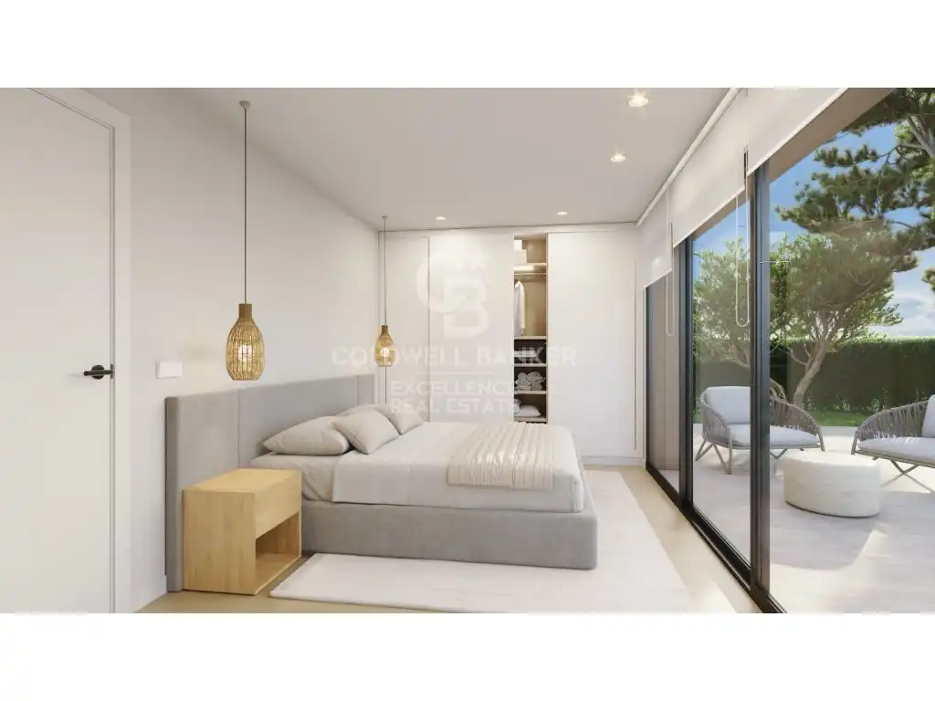 Schlafzimmer von Wohnung zum Verkauf in La Nucia mit Privatgarten, Terrasse und Schwimmbad