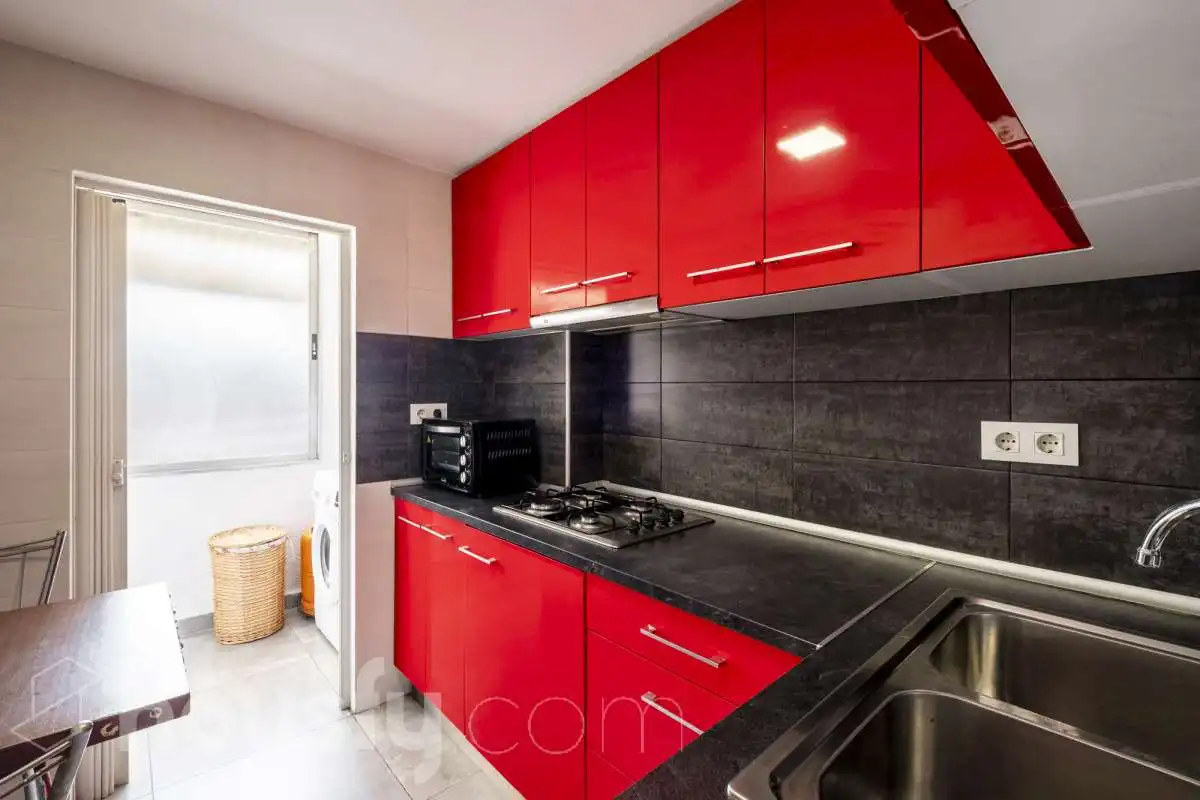 Cocina de Piso en venta en Granollers con Amueblado y Balcón