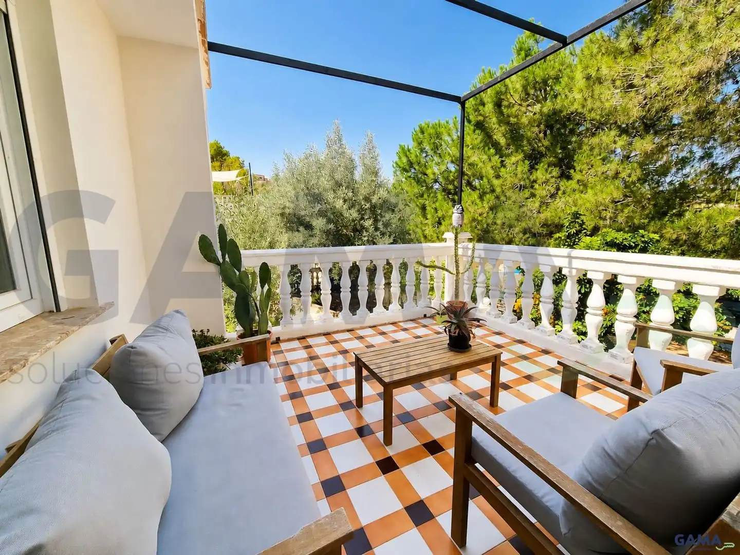 Terrace of Houses for sale in Alberic  with Air Conditioner, Terrace and Swimming Pool