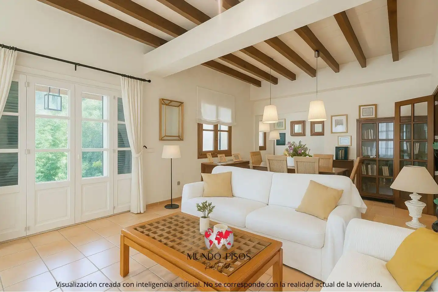 Sala de estar de Casa o chalet en venta en Puigpunyent con Terraza, Trastero y Balcón