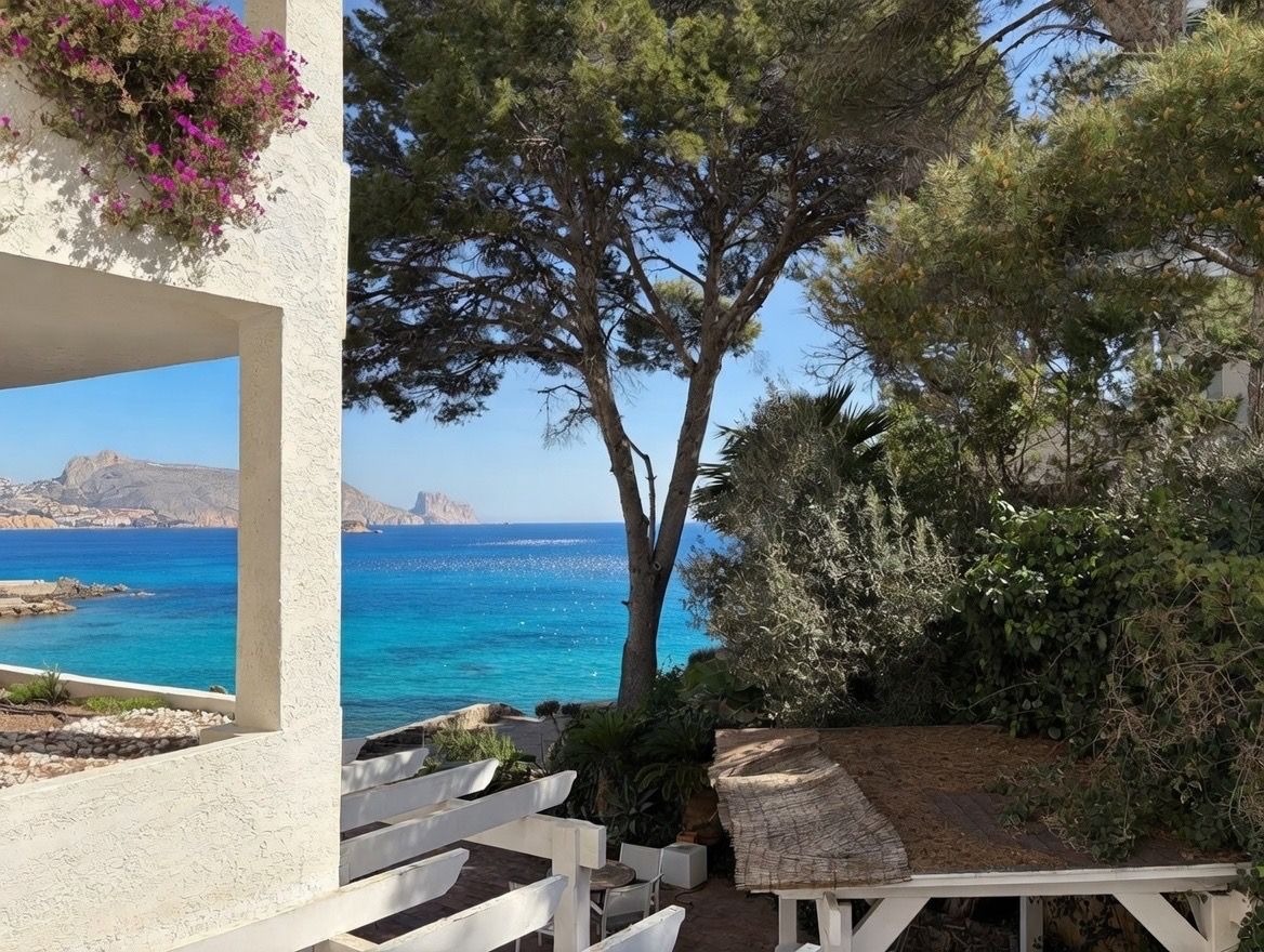 Jardín de Casa adosada en venta en Altea con Aire acondicionado, Calefacción y Jardín privado