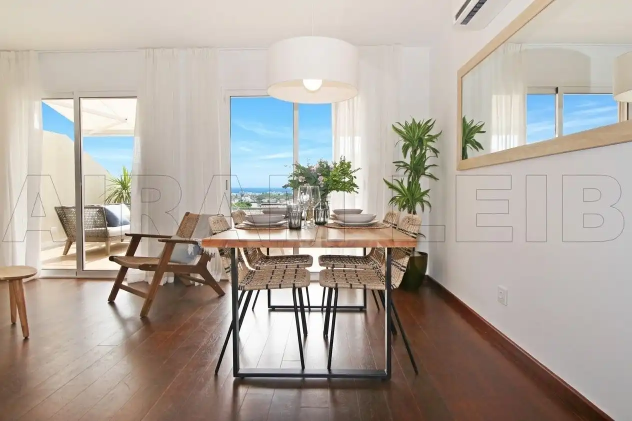 Comedor de Ático de alquiler en Alcúdia con Aire acondicionado, Terraza y Amueblado