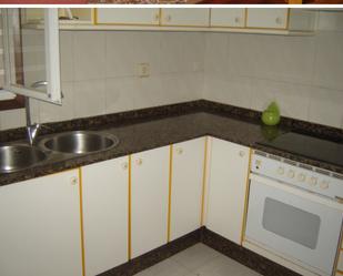 Kitchen of Flat to rent in Santiago de Compostela   with Furnished