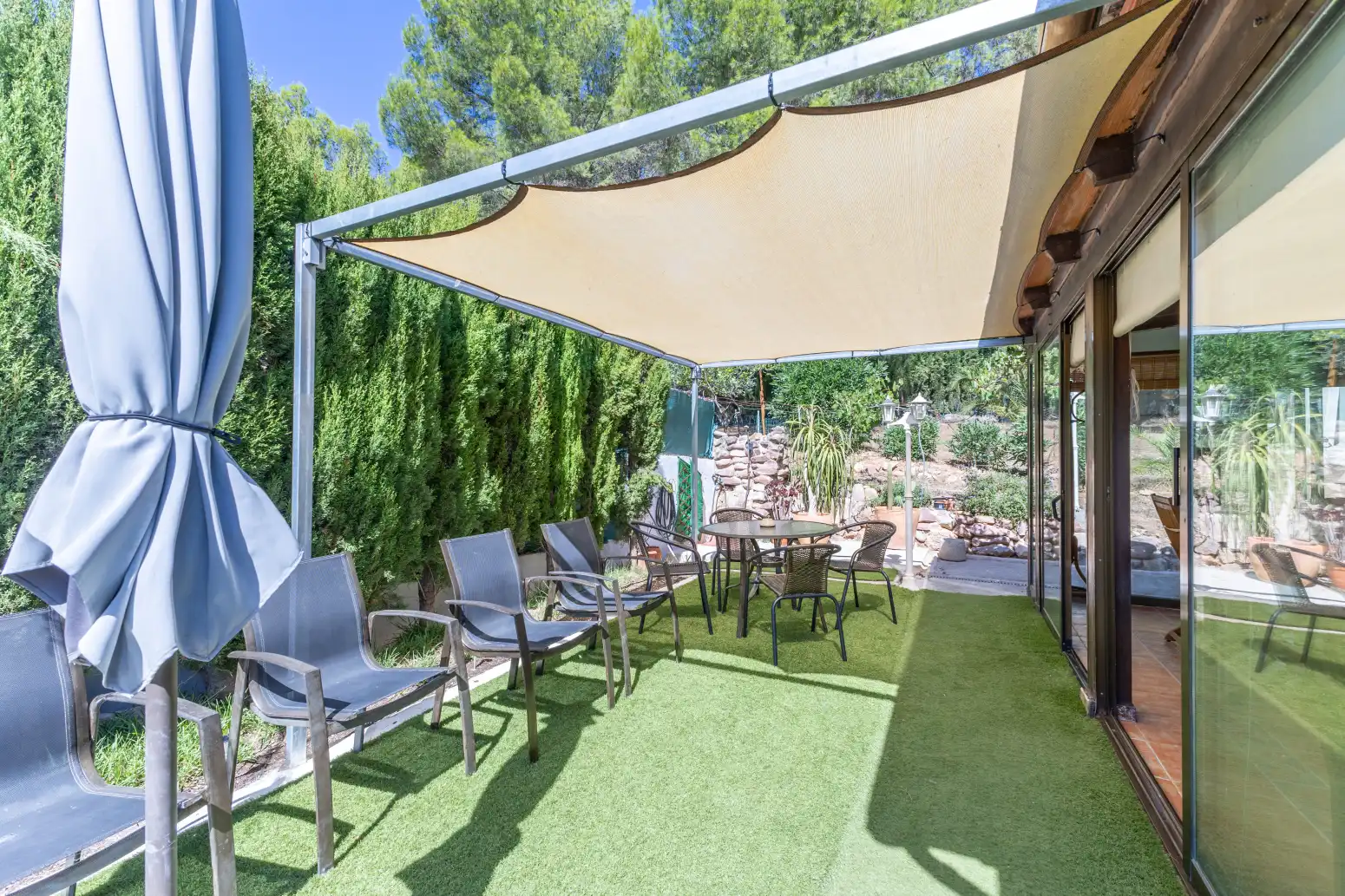 Terrassa de Casa o xalet en venda en Albalat dels Tarongers amb Terrassa i Moblat