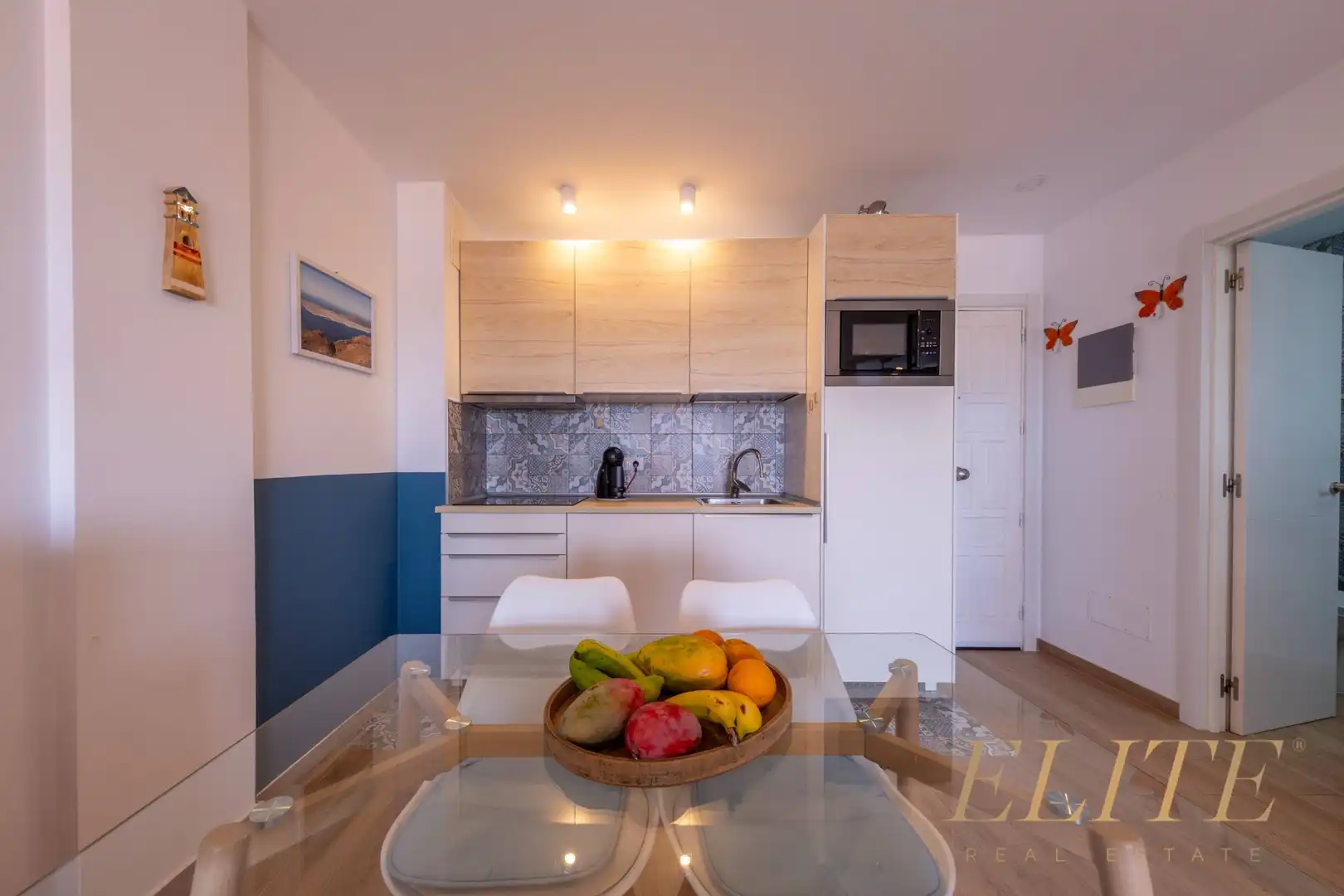 Cuina de Apartament en venda en San Bartolomé de Tirajana amb Aire condicionat, Jardí privat i Moblat