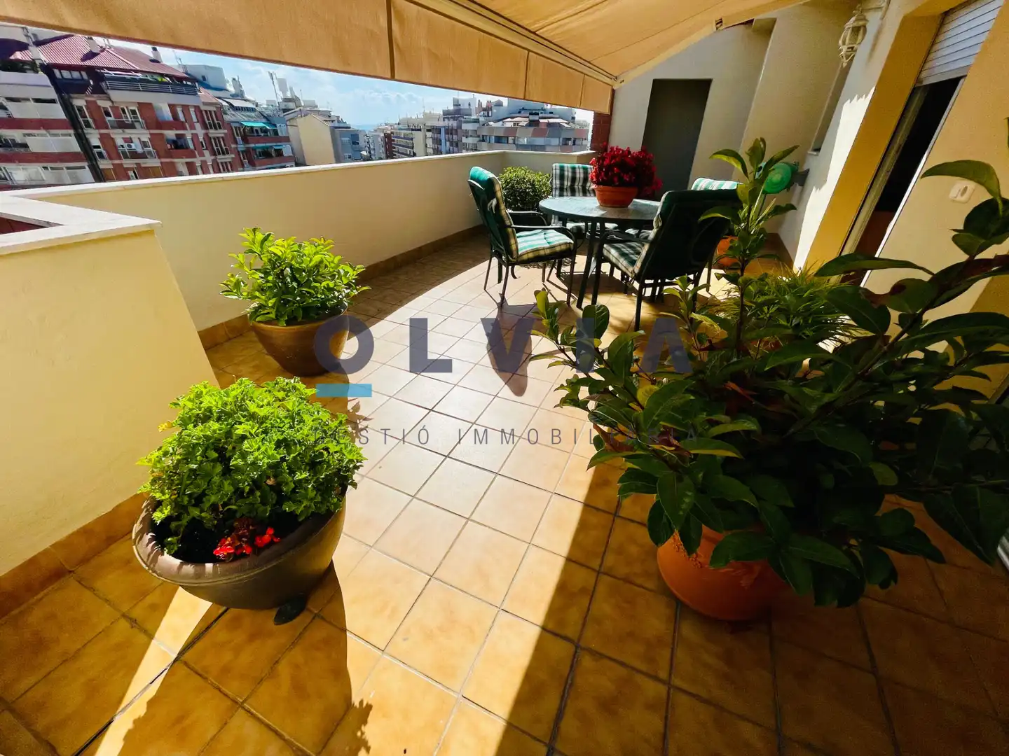 Terrace of Duplexes for sale in Terrassa  with Air Conditioner, Heating and Parquet flooring