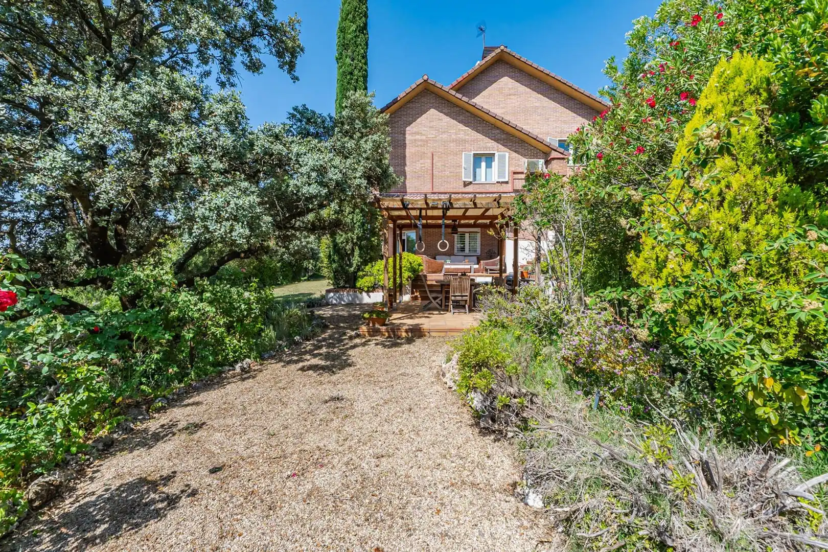 Jardín de Casa o chalet en venta en Las Rozas de Madrid con Aire acondicionado, Calefacción y Jardín privado