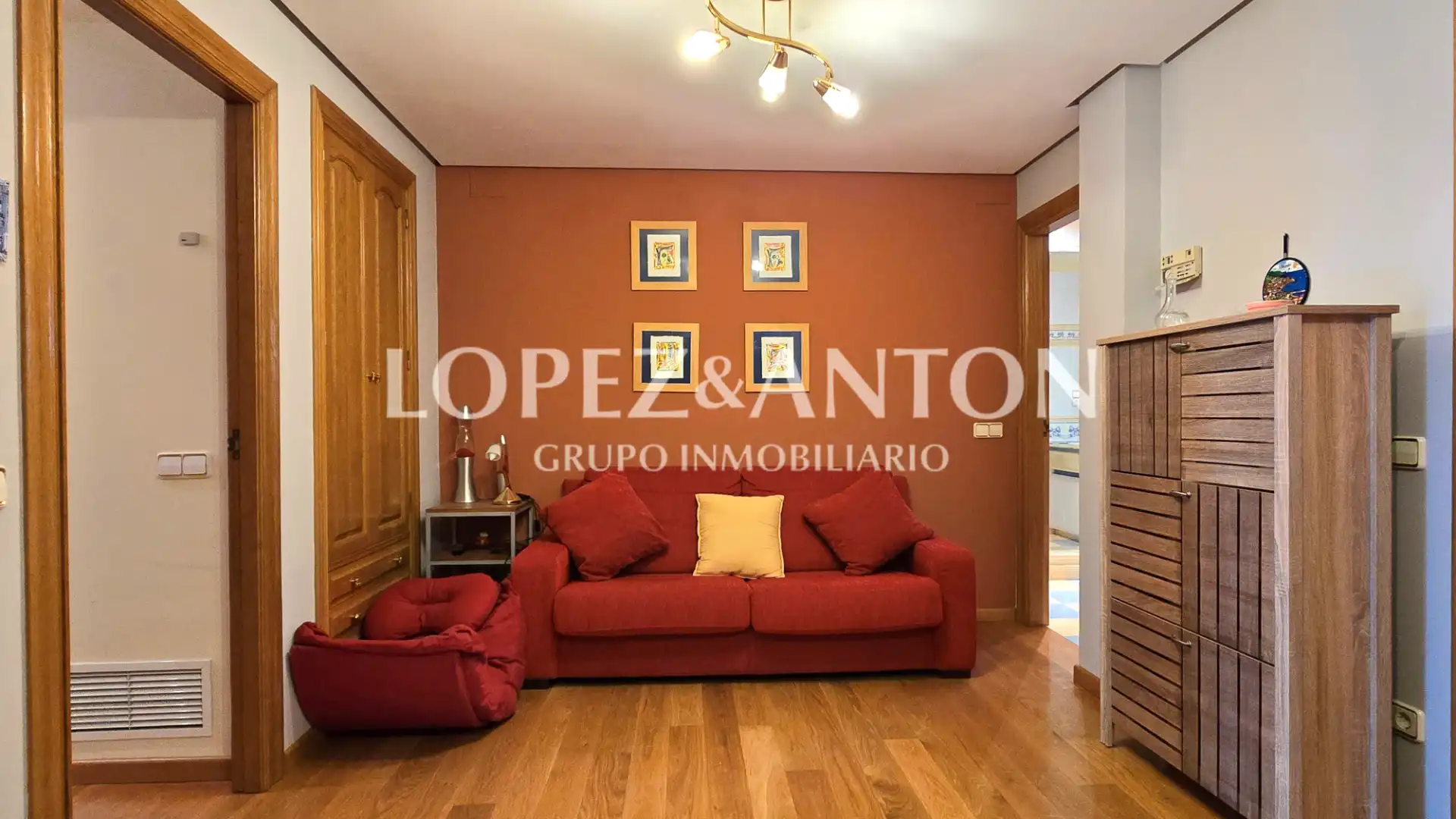 Sala de estar de Casa o chalet en venta en Benaguasil con Aire acondicionado, Jardín privado y Parquet