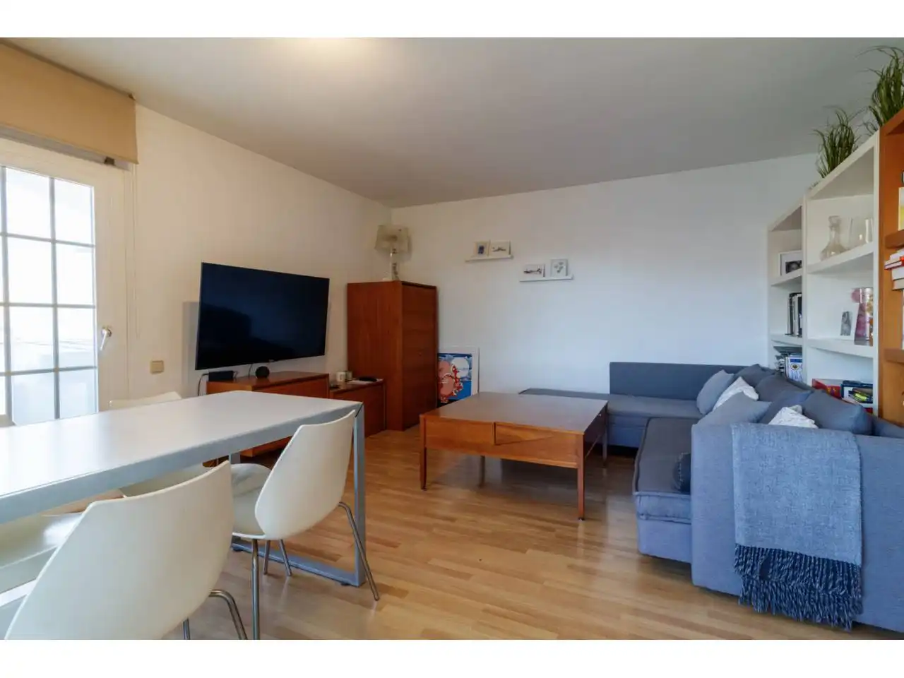 Living room of Attic for sale in Castelldefels  with Air Conditioner, Heating and Parquet flooring