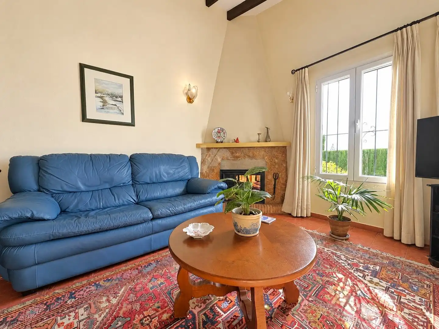 Sala d'estar de Casa o xalet en venda en Benimeit - Tabaira