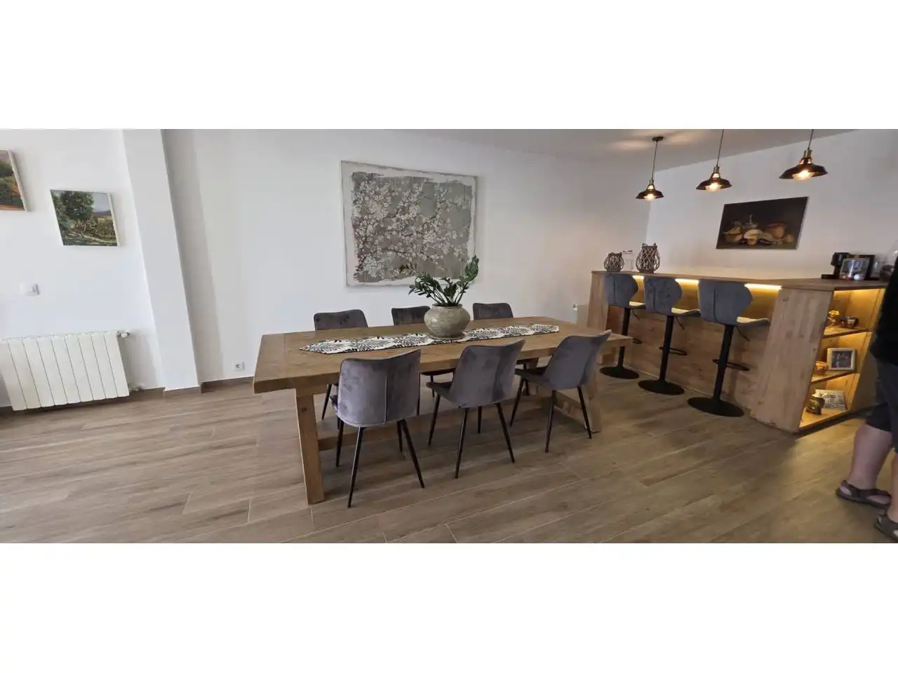 Dining room of Houses for sale in Argentona  with Heating, Private garden and Terrace