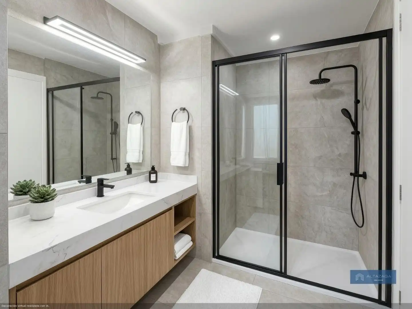 Badezimmer von Wohnung zum Verkauf in San Sebastián de los Reyes mit Klimaanlage, Terrasse und Alarm