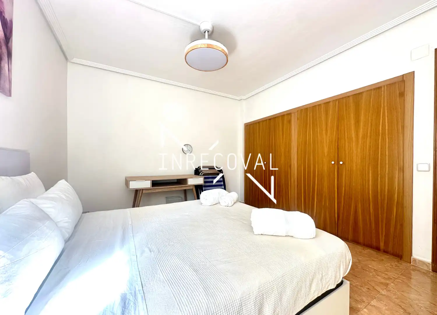 Dormitori de Apartament en venda en Sueca amb Aire condicionat, Terrassa i Moblat