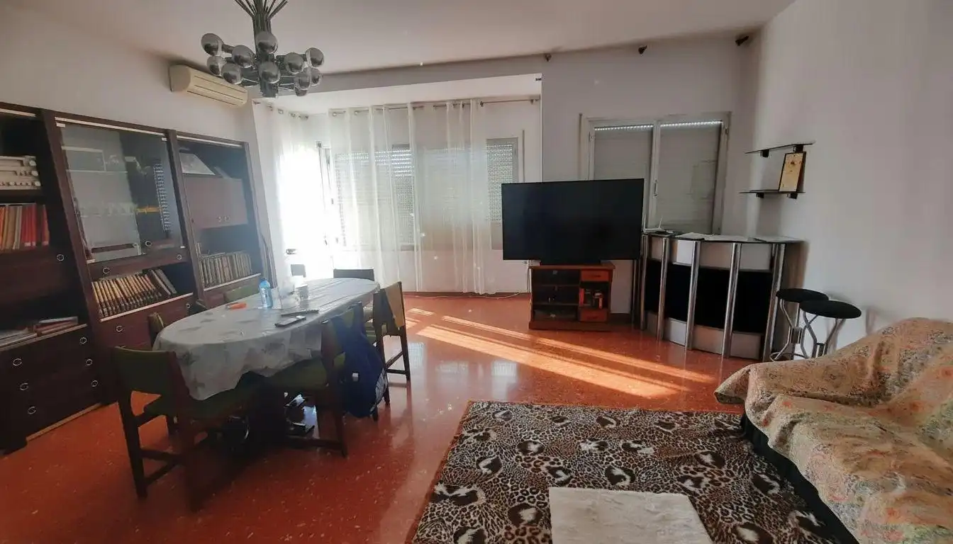 Sala d'estar de Pis en venda en Amposta amb Terrassa, Moblat i Balcó