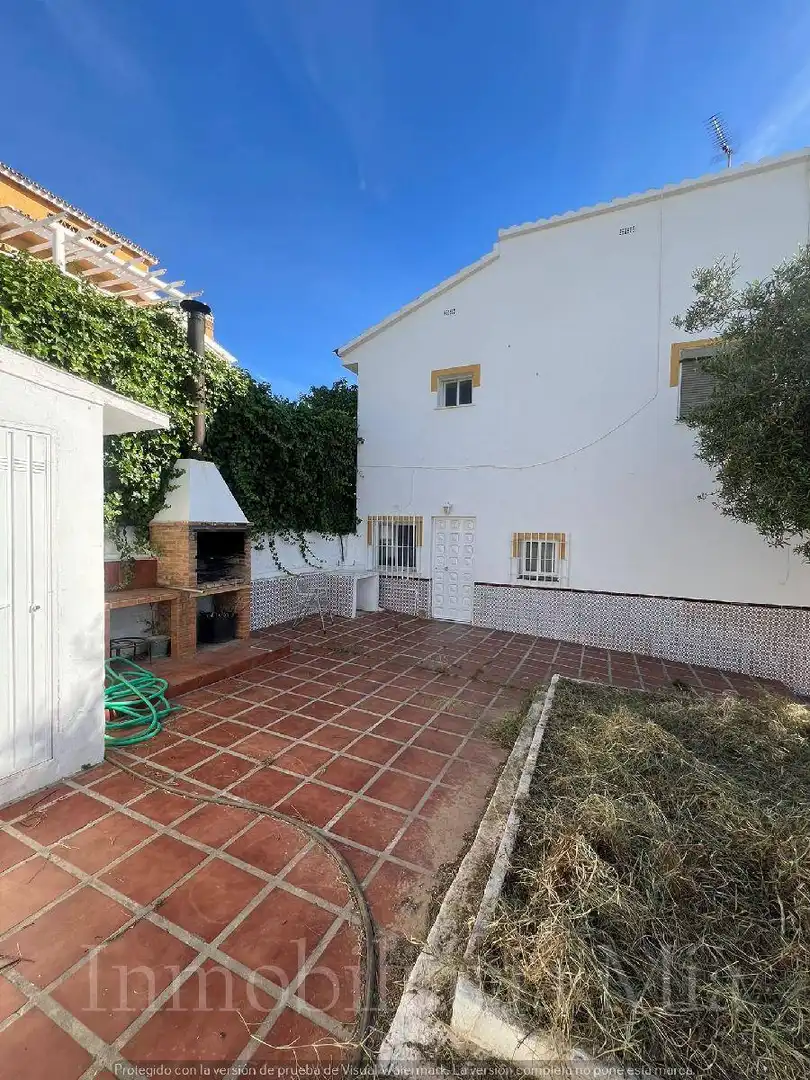 Garden of Houses for sale in Málaga  with Air Conditioner, Private garden and Terrace