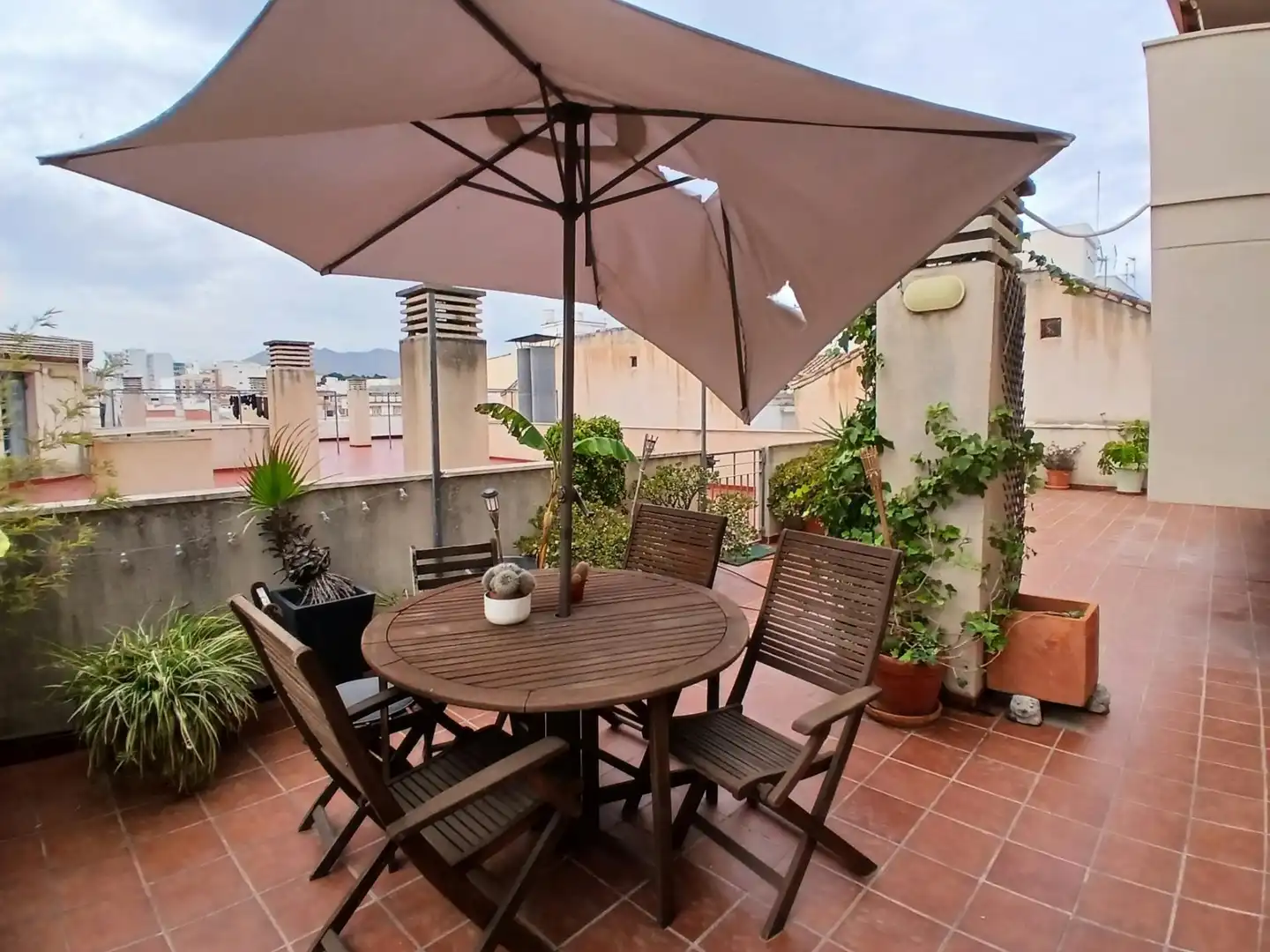 Terraza de Piso de alquiler en Centro