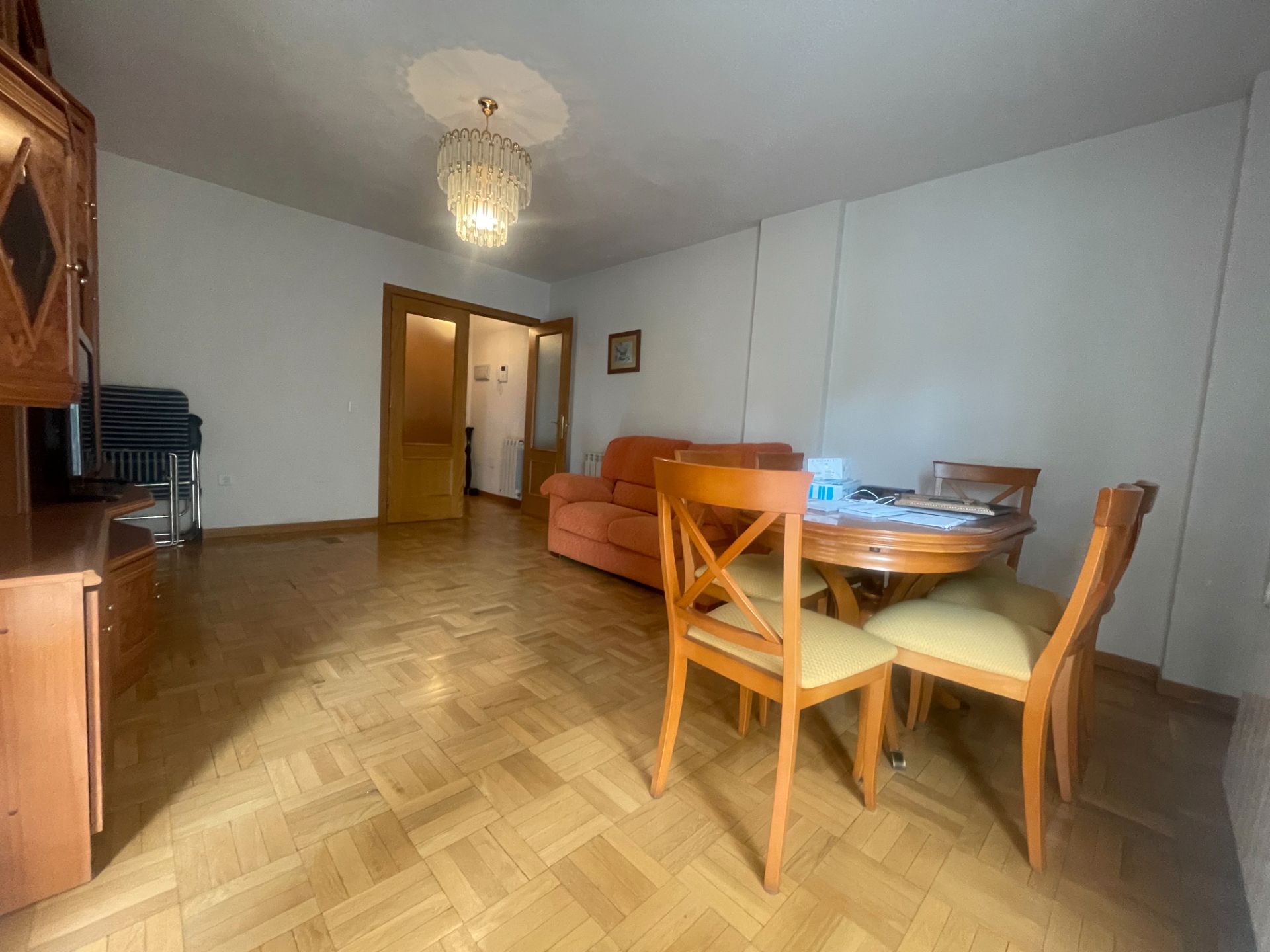 Living room of Flat for sale in Alcalá de Henares  with Heating, Terrace and Storage room