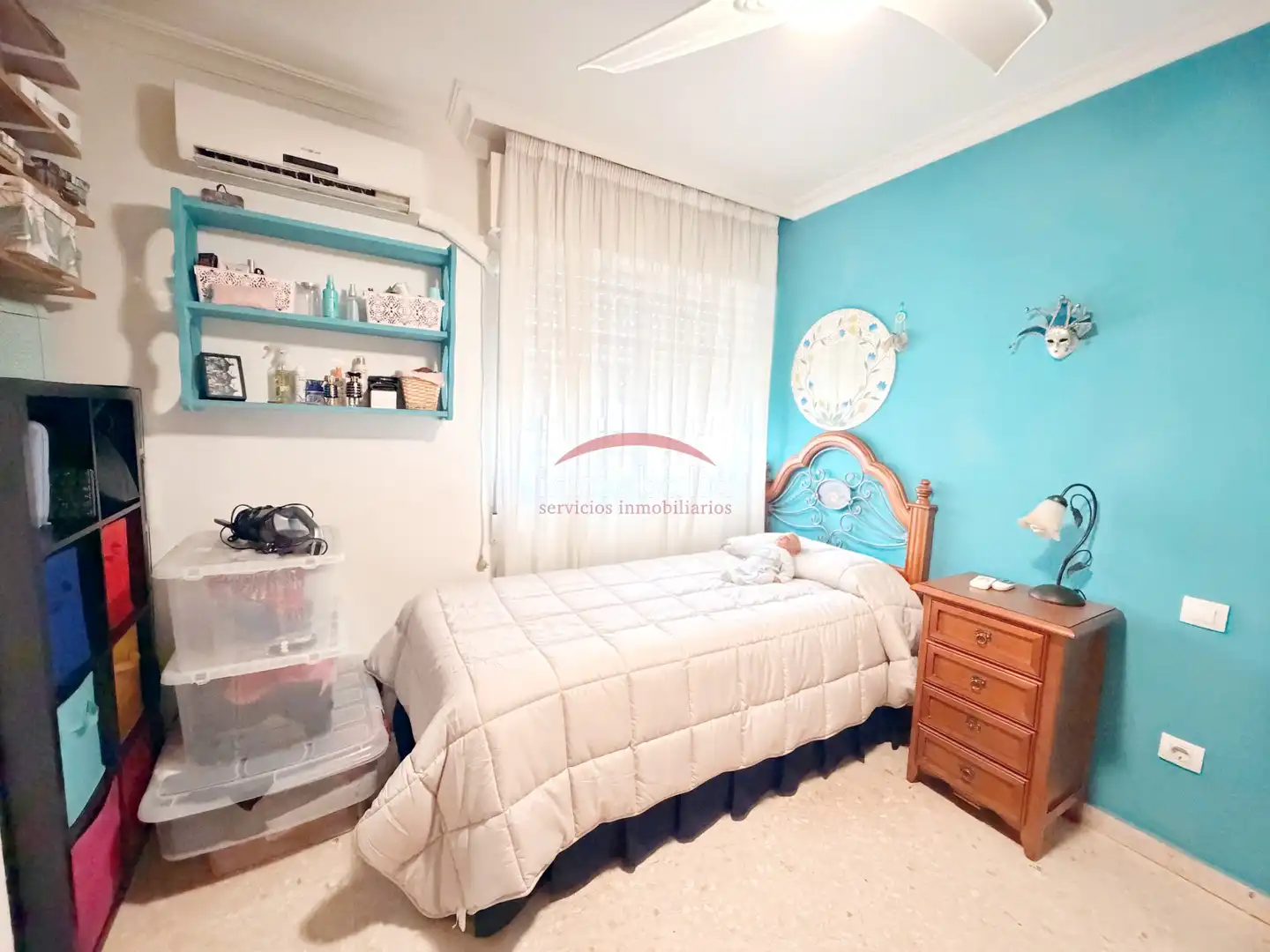 Bedroom of Detached homes for sale in Sevilla  with Air Conditioner, Terrace and Storage room