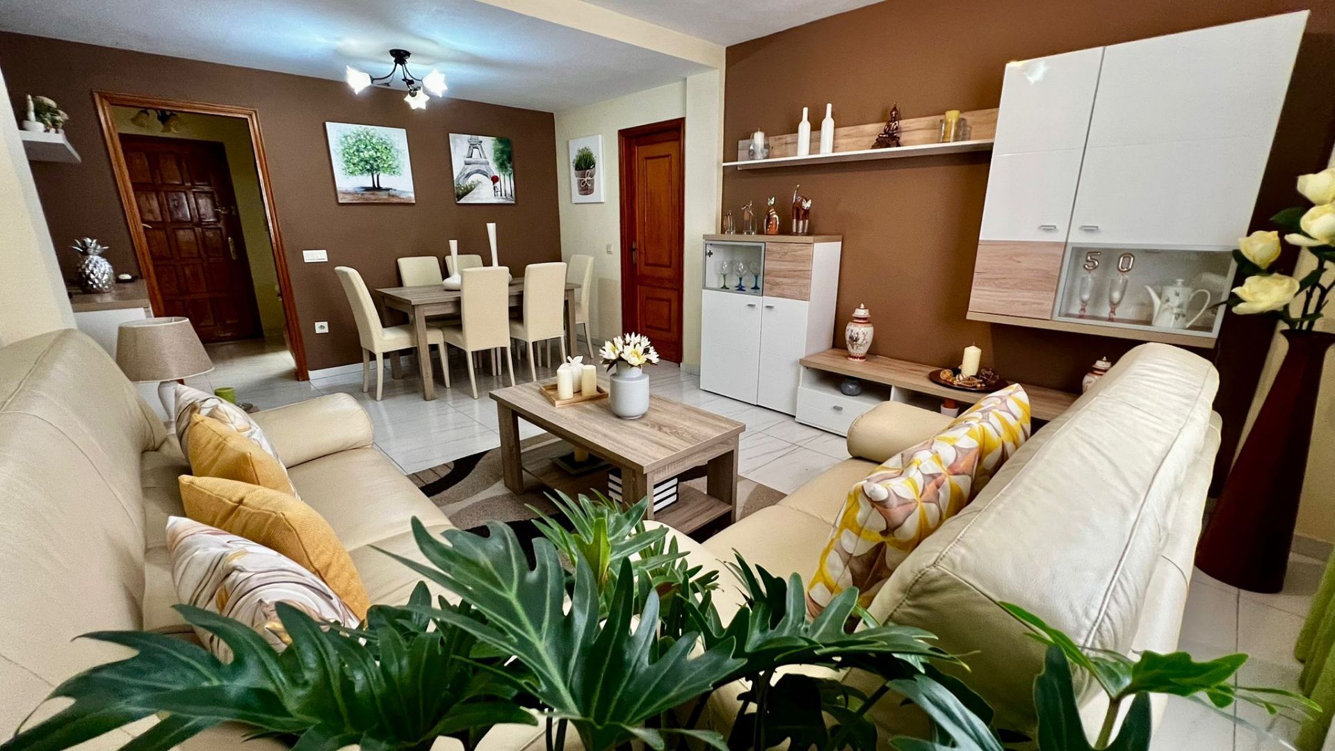 Living room of Flat for sale in Arona  with Heating and Furnished