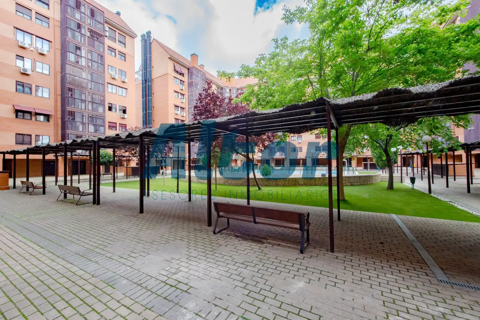 Terrace of Flat for sale in Madrid  with Air Conditioner, Heating and Storage room