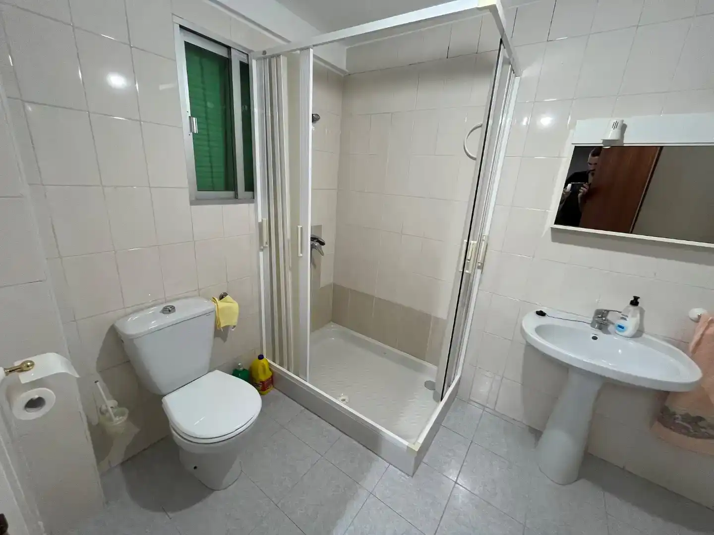 Bany de Dúplex de lloguer en Murcia amb Aire condicionat i Moblat