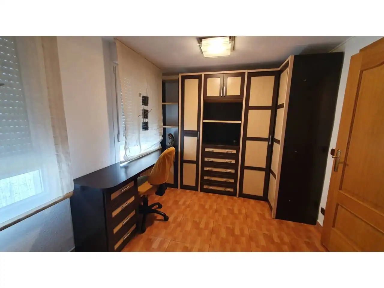Schlafzimmer von Wohnung zur Miete in Leganés mit Heizung, Terrasse und Möbliert