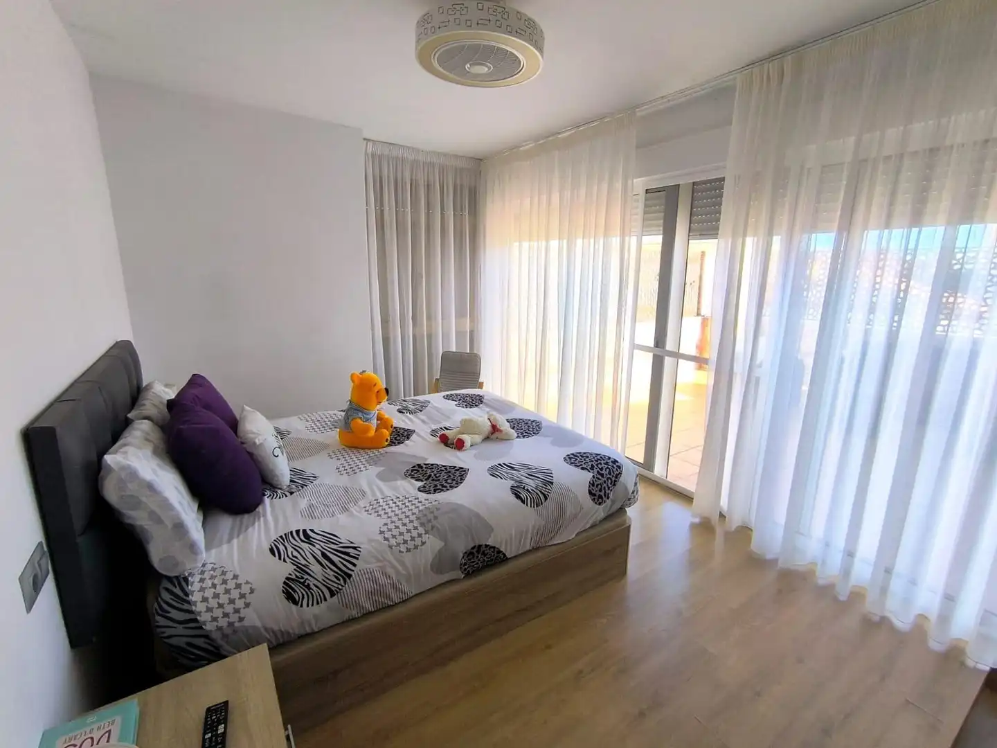 Schlafzimmer von Maisonette zum Verkauf in Alhaurín de la Torre mit Klimaanlage, Parkett und Terrasse