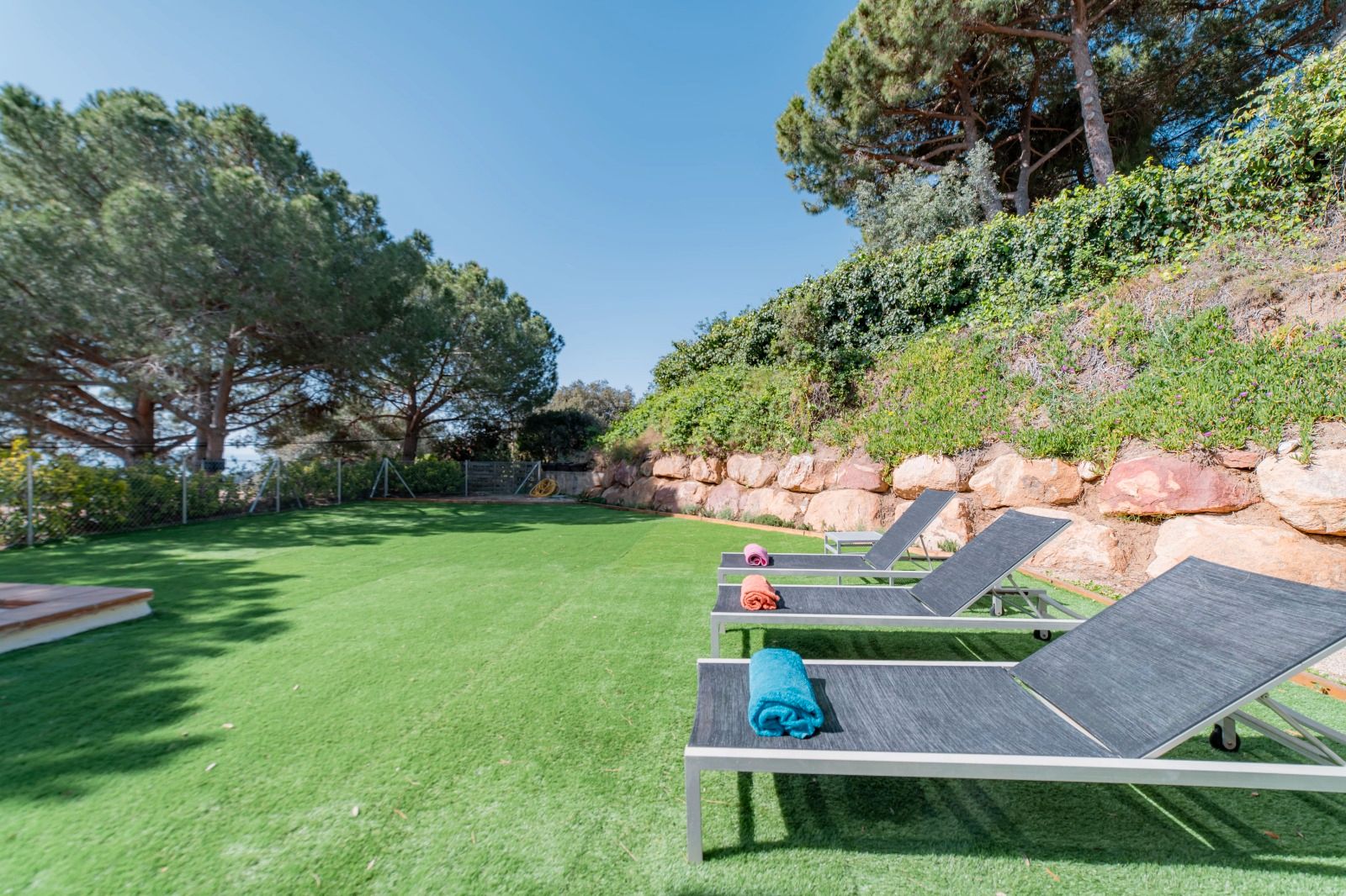 Jardí de Casa o xalet de lloguer en Sant Vicenç de Montalt amb Aire condicionat, Calefacció i Jardí privat