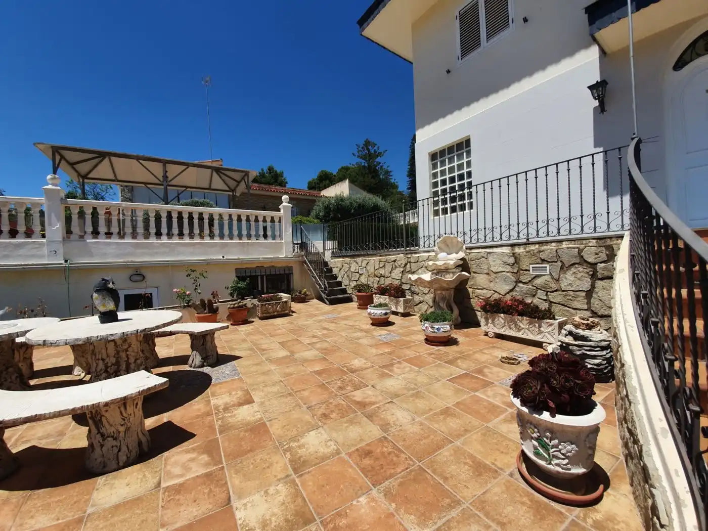 Terraza de Casa o chalet en venta en Chiva con Calefacción, Jardín privado y Terraza