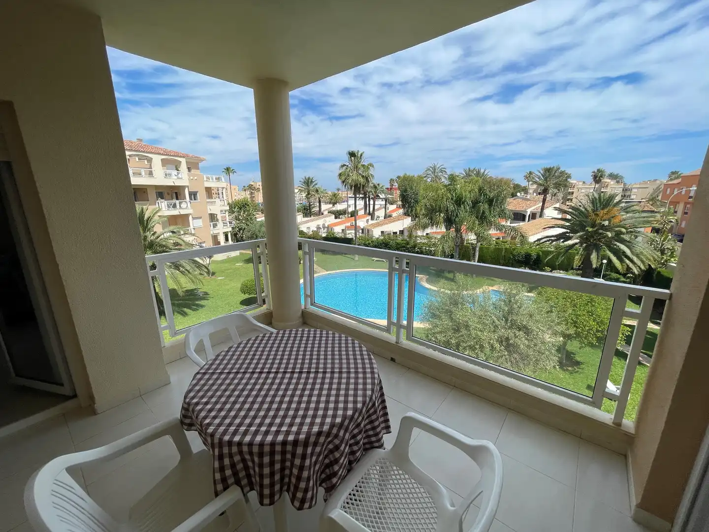 Terraza de Apartamento en venta en Dénia con Aire acondicionado y Piscina comunitaria